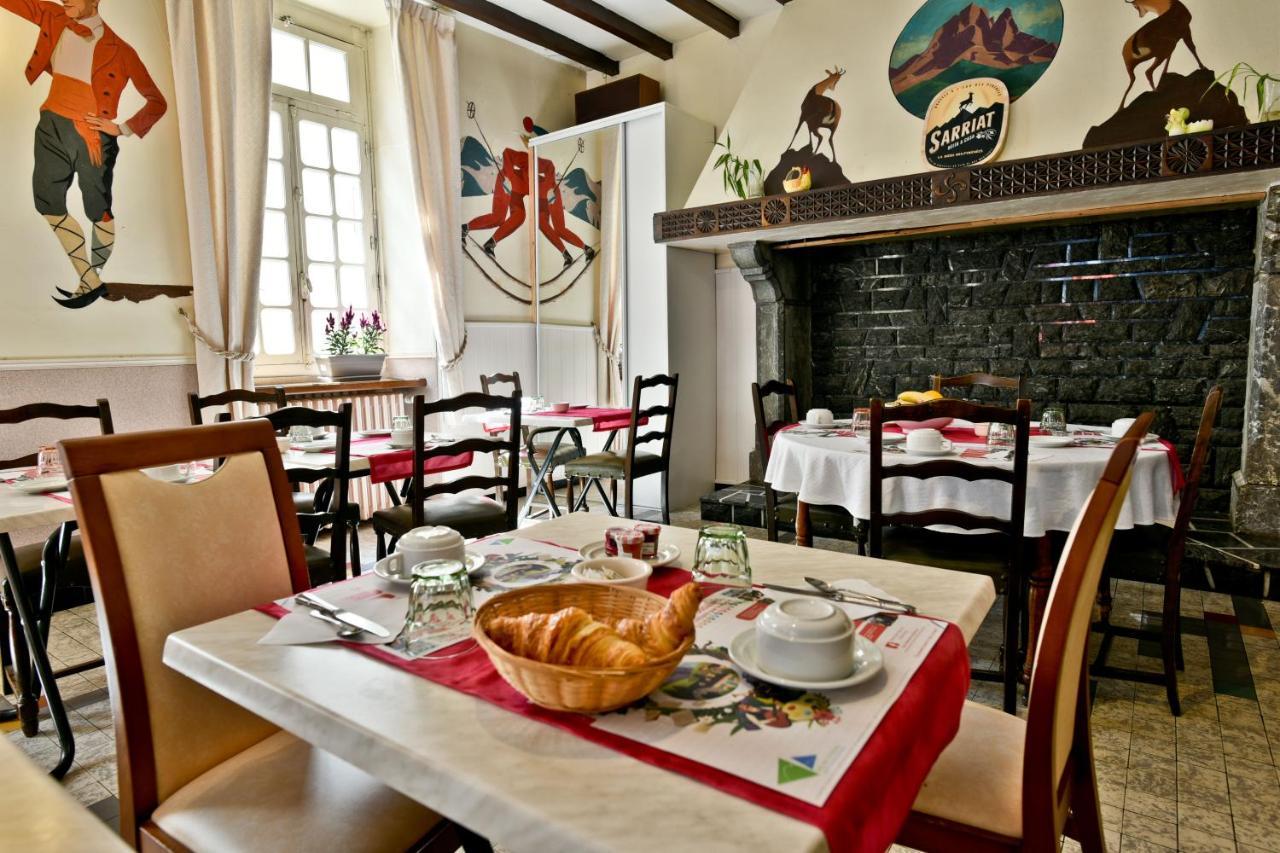 Arudy Logis Hotel De France מראה חיצוני תמונה